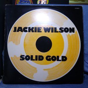 Jackie Wilson Solid Gold 2 LP Compilation Vinyl records